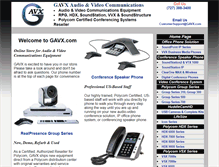 Tablet Screenshot of gavx.com